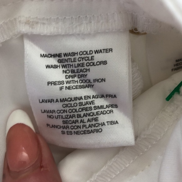 Anne Klein Women’s Classy White Gold Casual Classic Trousers Pants Size 10 - Picture 13 of 14